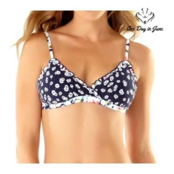 Anne Cole Lettuce Bralette Top Size XS - Picture 1 of 3
